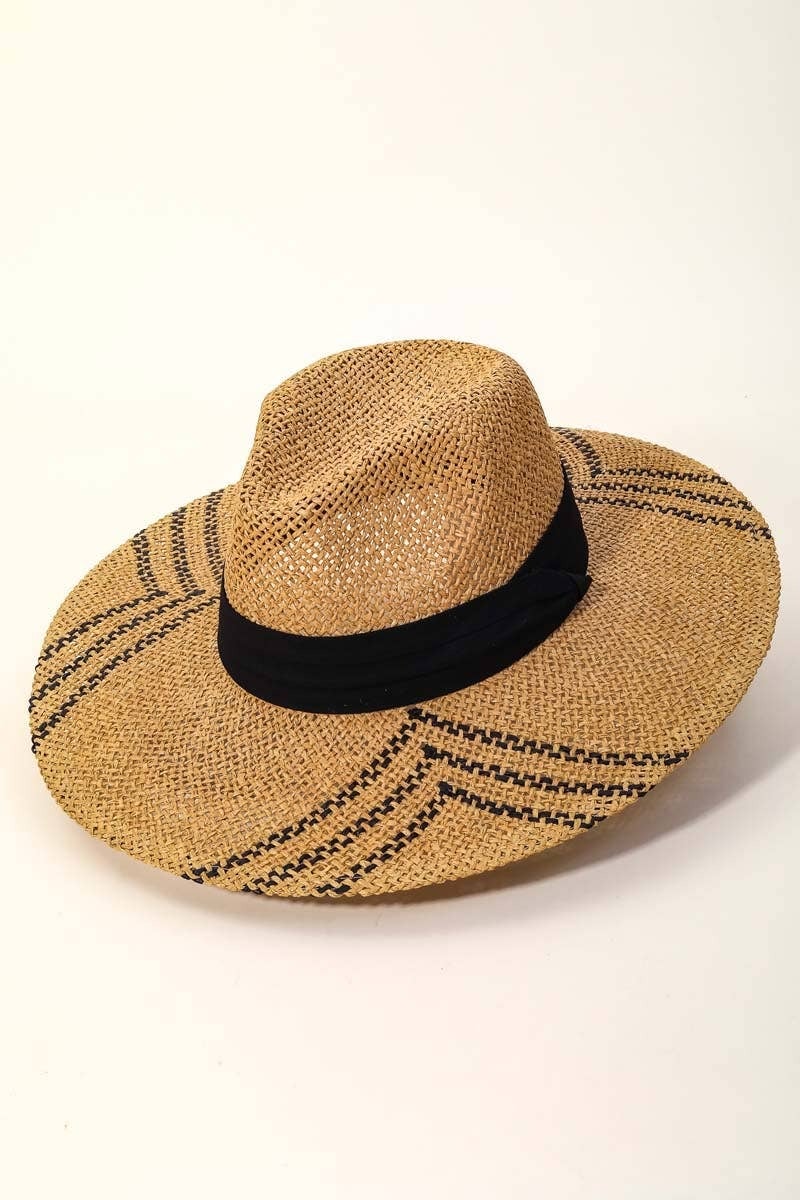 Straw Fashion Sun Hat The Label Boutique Lashout Day Spa